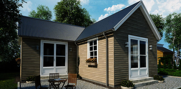 Produktbild von Hinterlüftete Fassadenverkleidungen American Siding